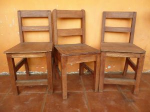 Nelson Mandela and the Chairs: In Admiration